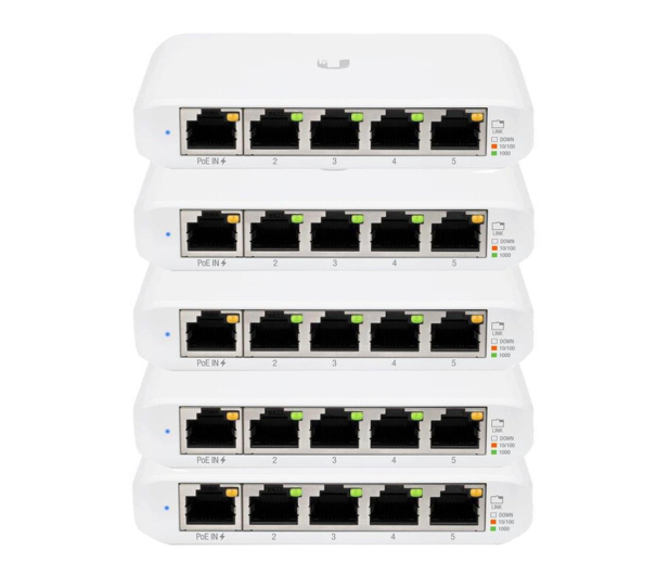 Ubiquiti 5p USW-Flex-Mini-5 (5x100/1000Mbit) PoE 5-pack - 1137283 - zdjęcie